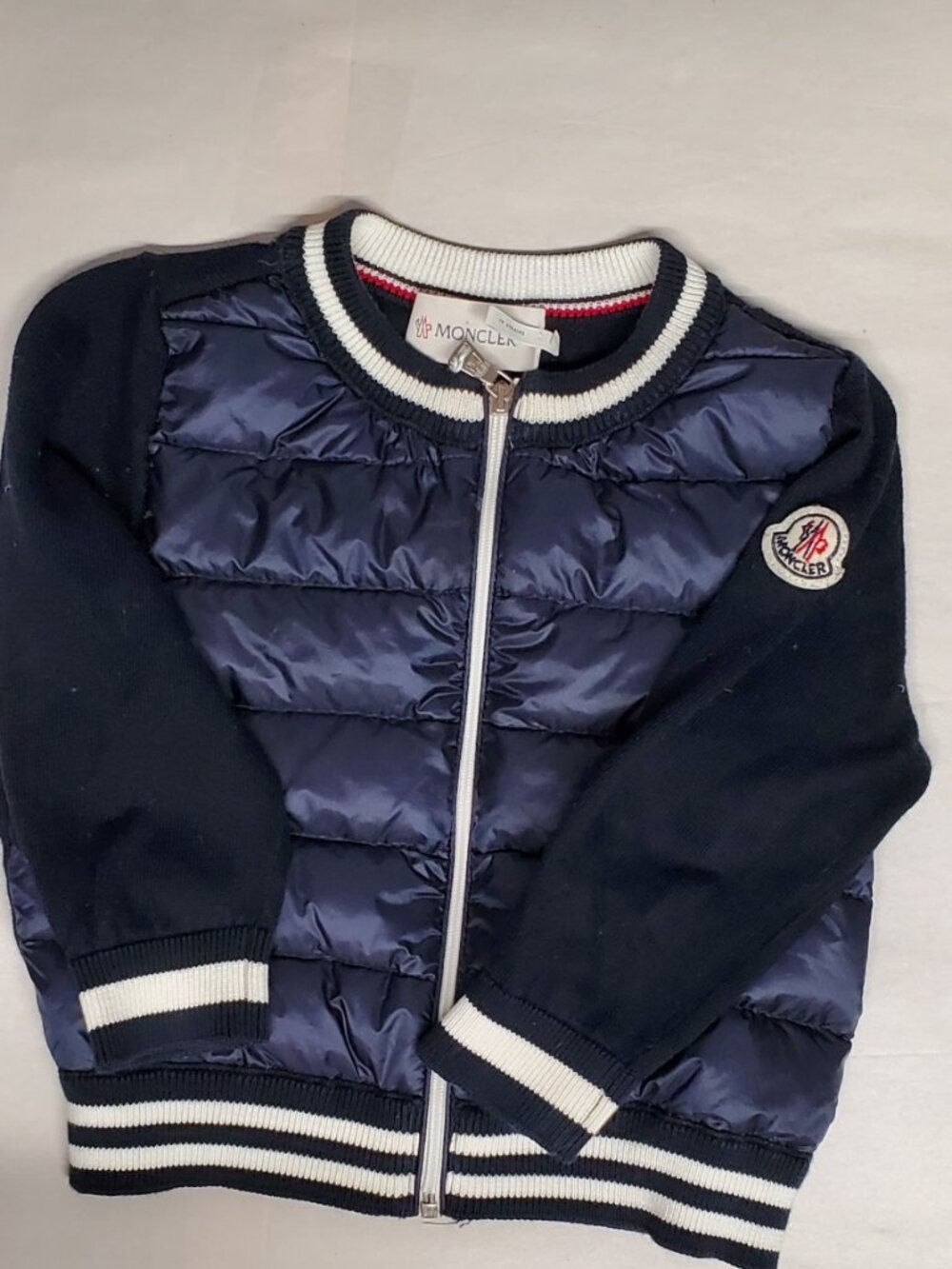 Moncler boys jacket size 12-18m